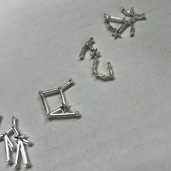 New 12 Silver Zodiac Symbols - Picture 5 of 7
